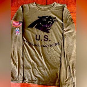 Nike Carolina Panthers NFL Long Sleeve Shirt Small / 4.99 SHIPPING